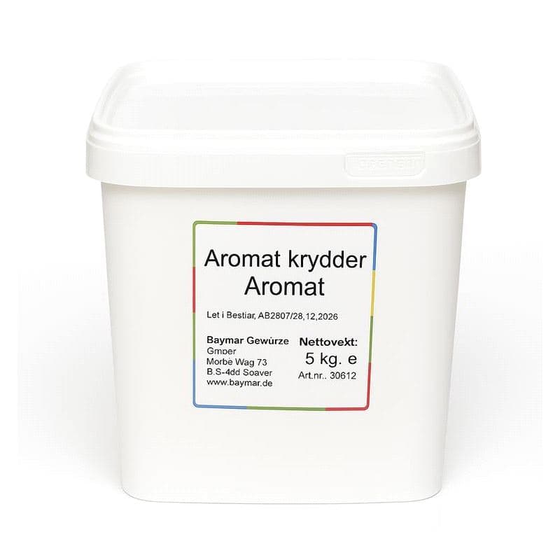 Aromakrydder Bay 5KG