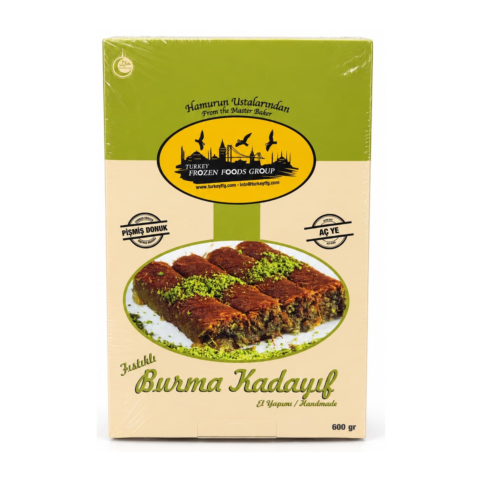 Burma Kadayif med pistasje 600gr (12)