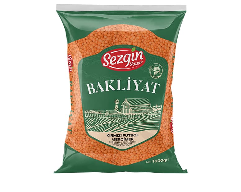 Sayar Kirmizi Mercimek Røde Linser 1KG (12)