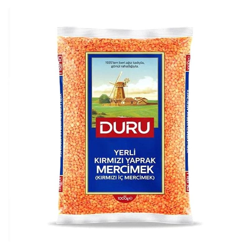 Røde linser, Kirmizi Mercimek Duru 1KG (12)