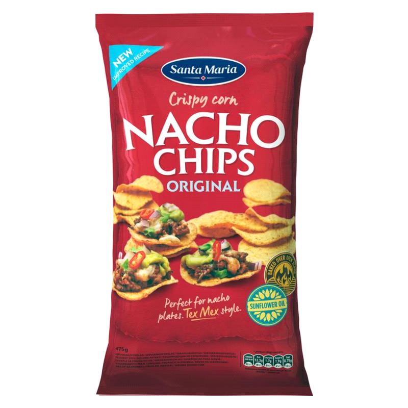 Nacho Chips 12x475g Tex Mex