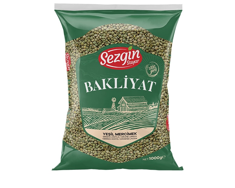 Sayar Yesil Mercimek Grønne Linser 1KG (12)