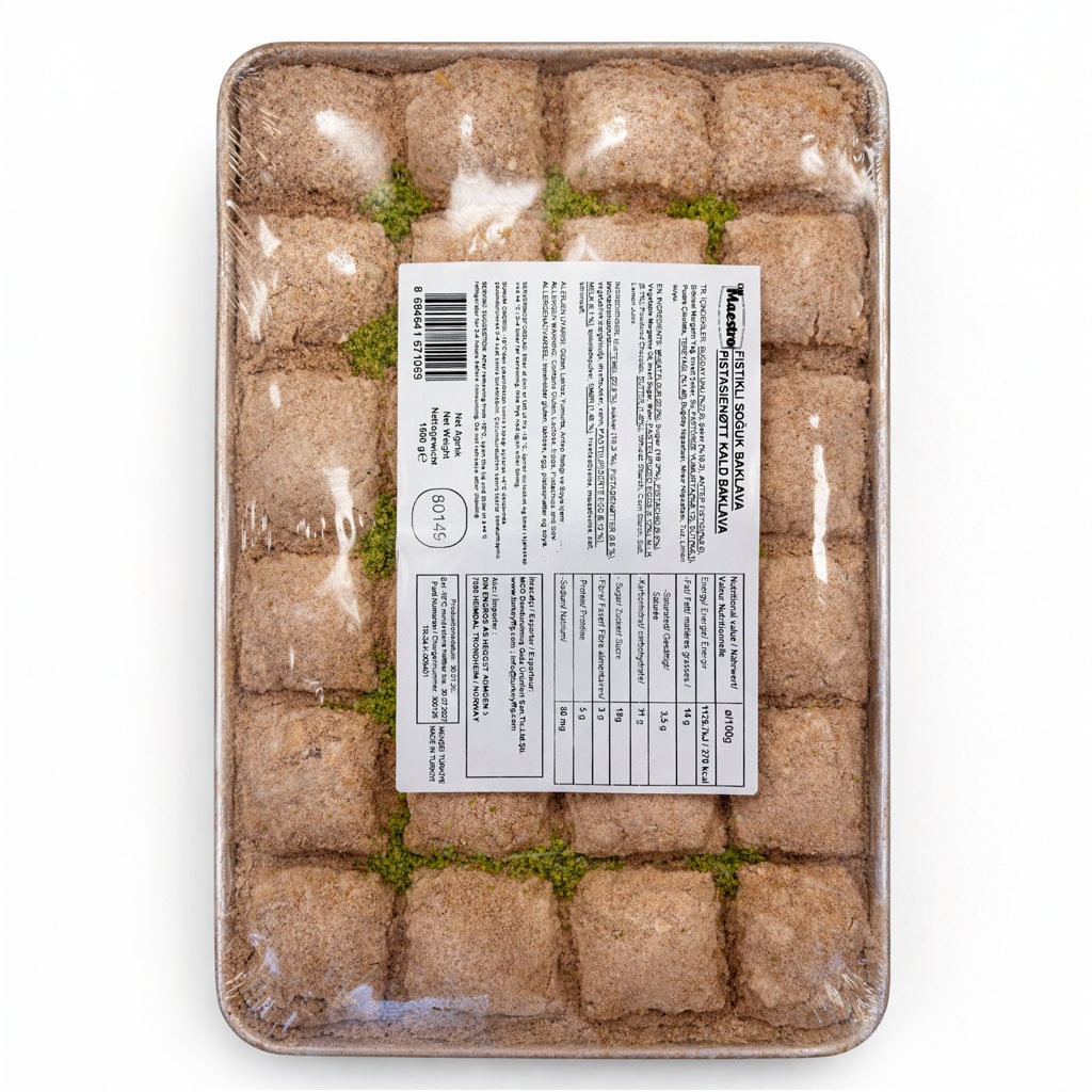Fistikli Soguk Baklava 1.6KG (10)