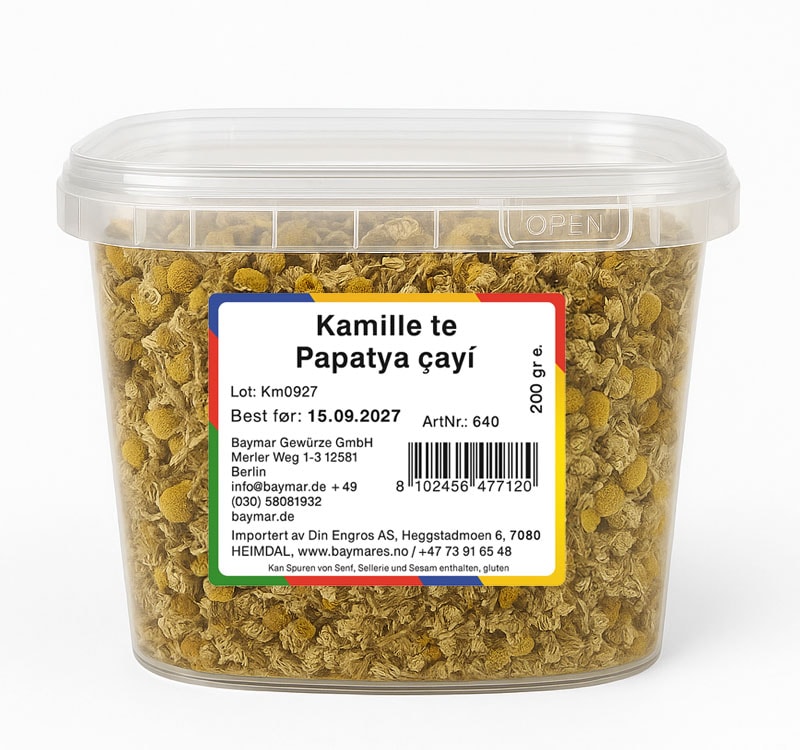 Kamille Te, Papatya Cayi 200g (18)