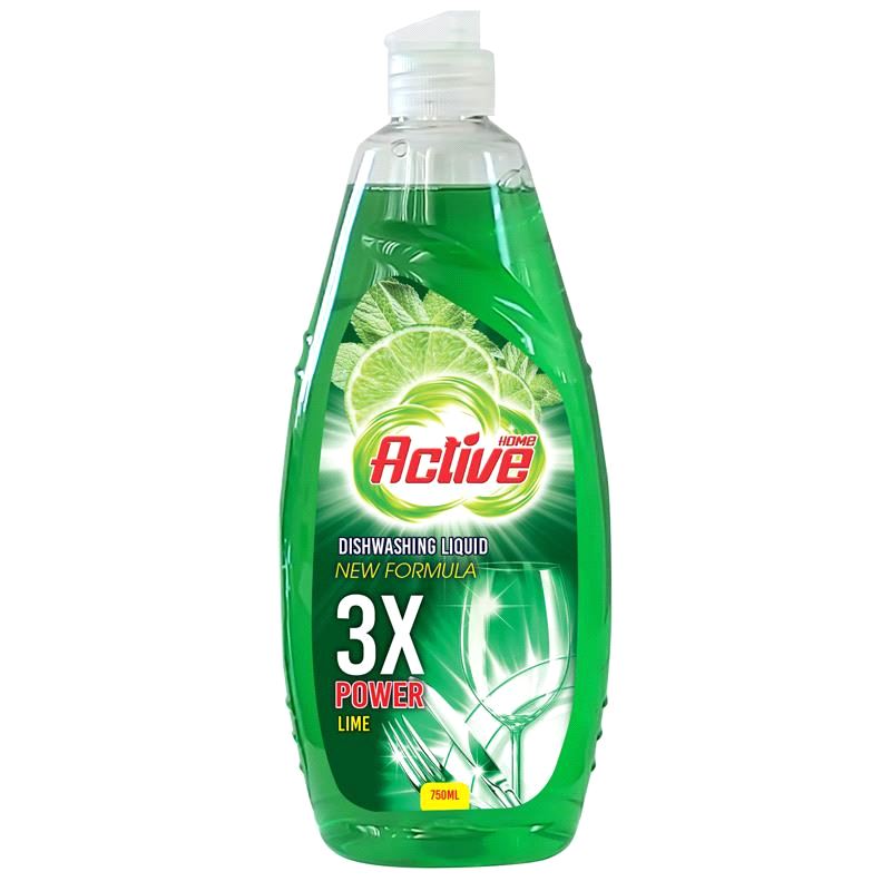 Home Active Oppvaskmiddel Lime 750ML x 12
