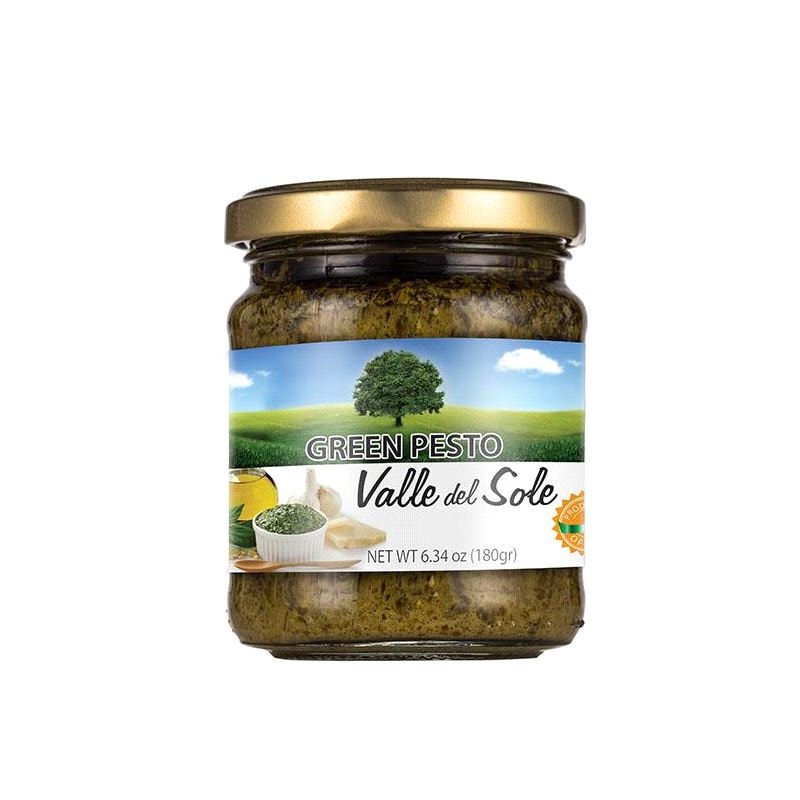 Grønn Pesto Valle del sole 180g (12)