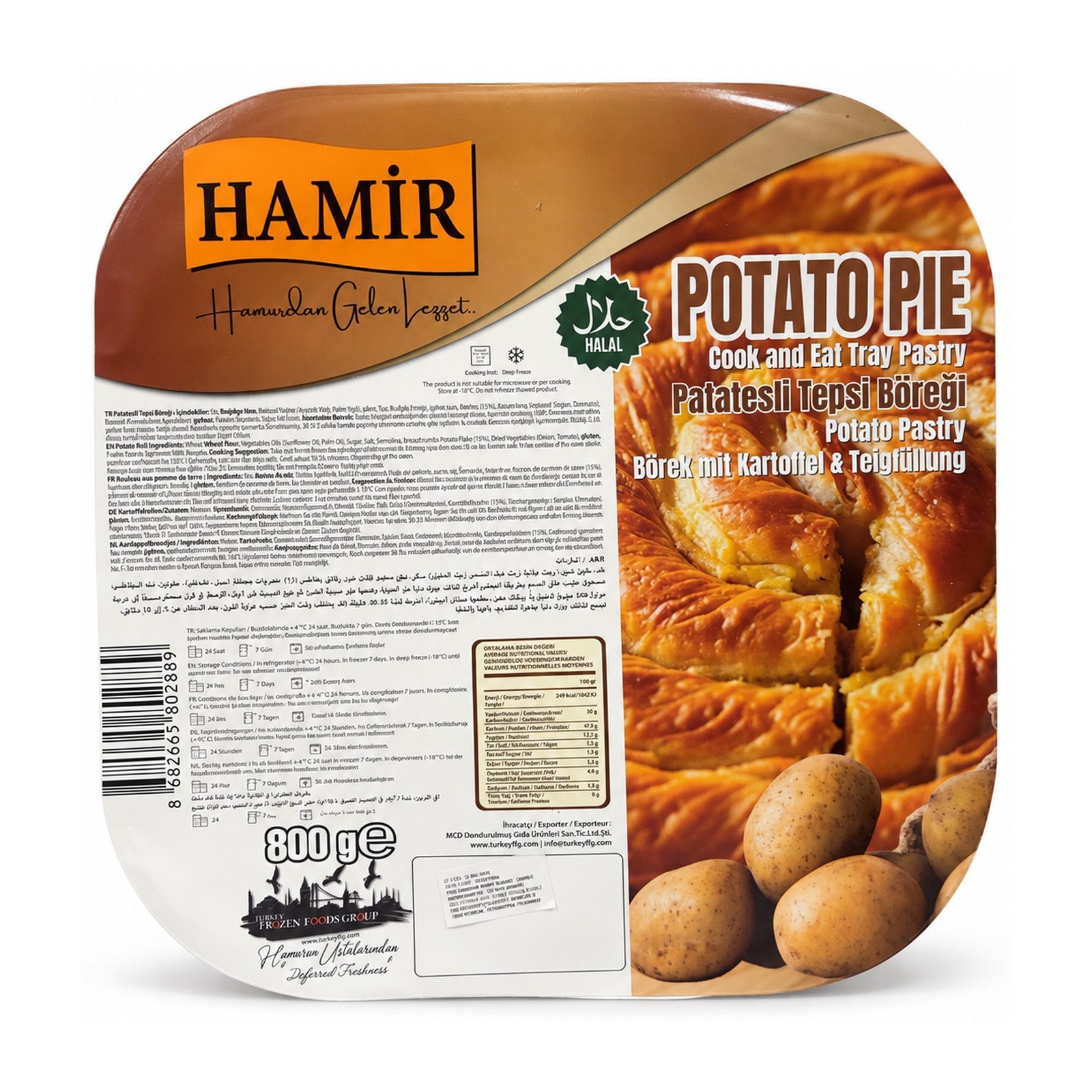 Tepsi Børek med potet 800gr (8)