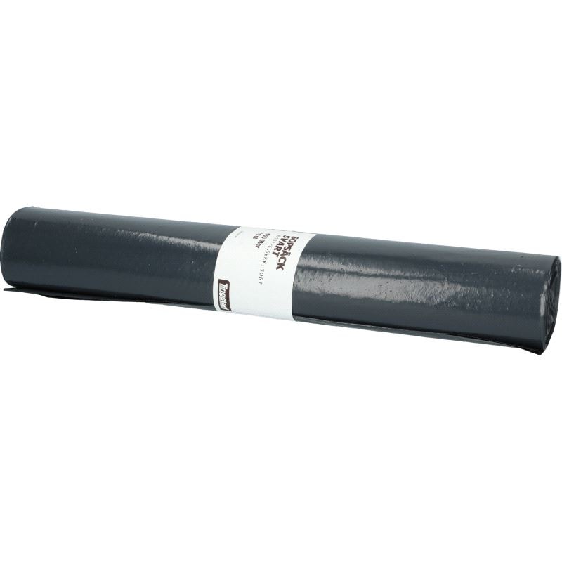 Søppelsekk, 160L sort (150st