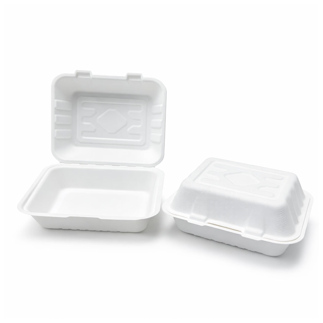Hamburgerboks Bagasse DN 250stk