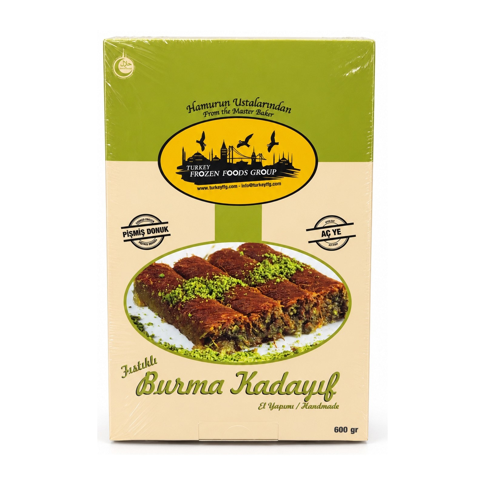 Burma Kadayif med pistasje 600gr (12)