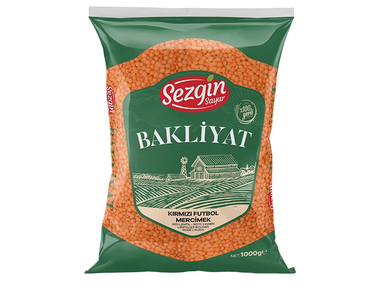 Sayar Kirmizi Mercimek Røde Linser 1KG (12)