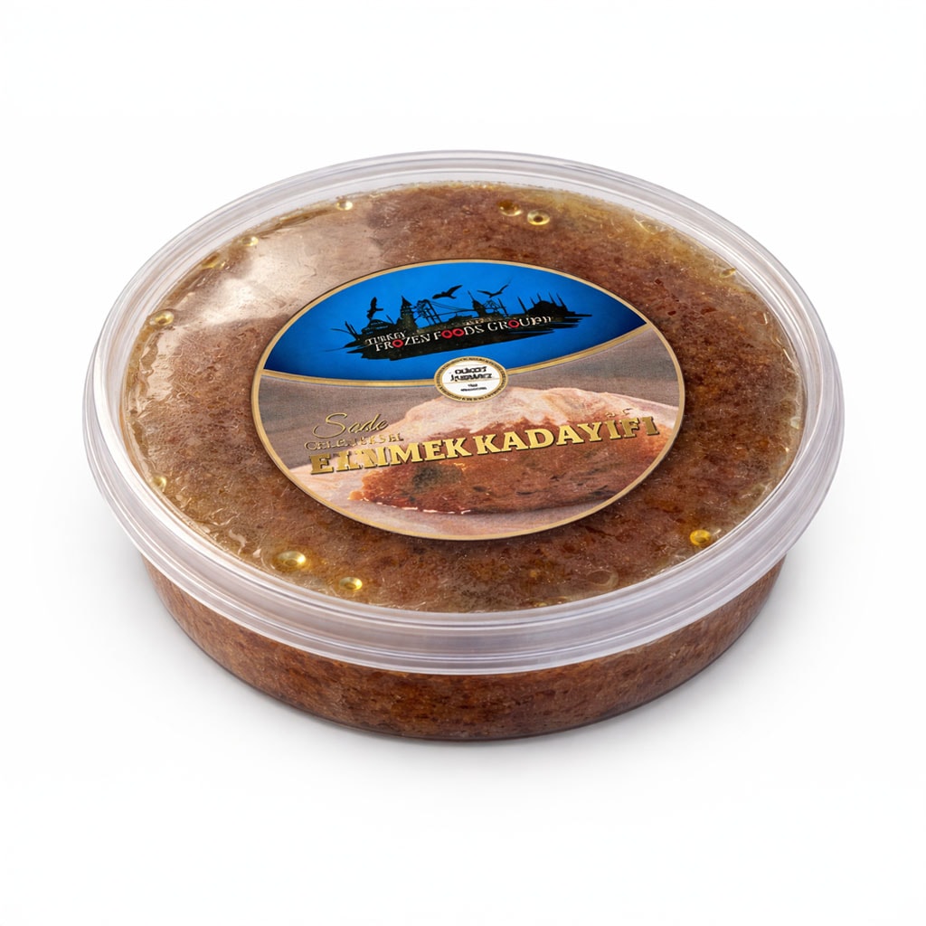 Ekmek Kadayifi 1000gr Frozen Gourmet Dessert Spange Cake (10)