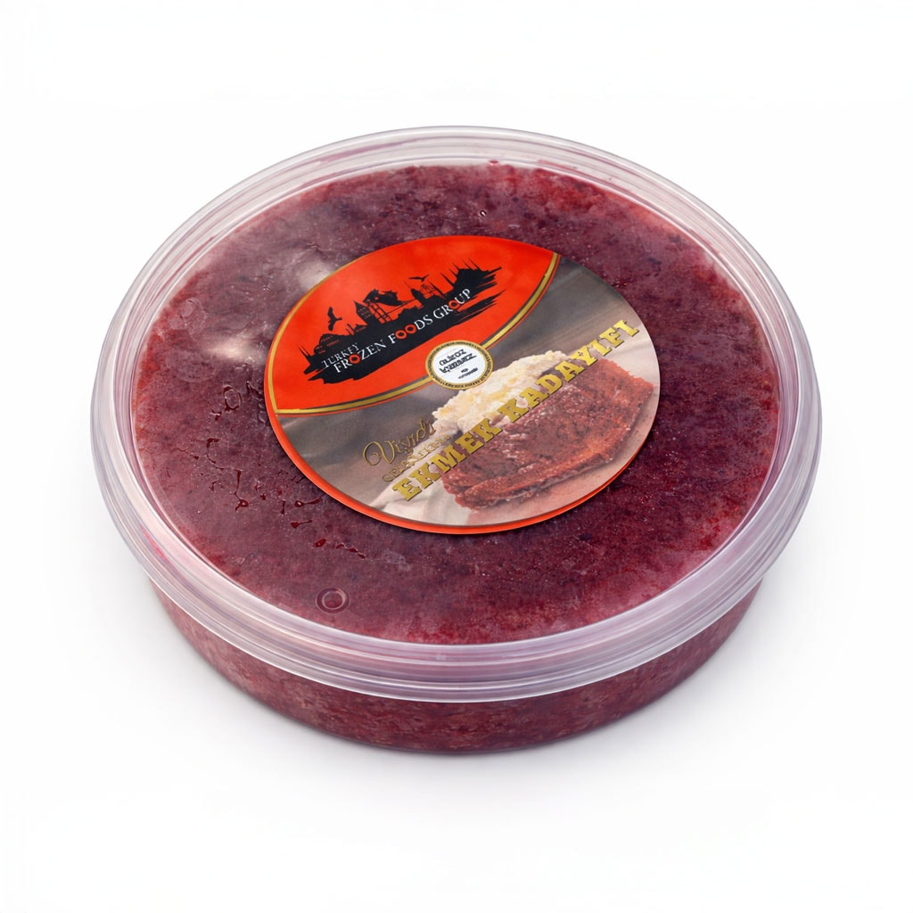 Ekmek Kadayifi Visneli 1000gr Frozen Gourmet Dessert Spange Cake Cherry (10)