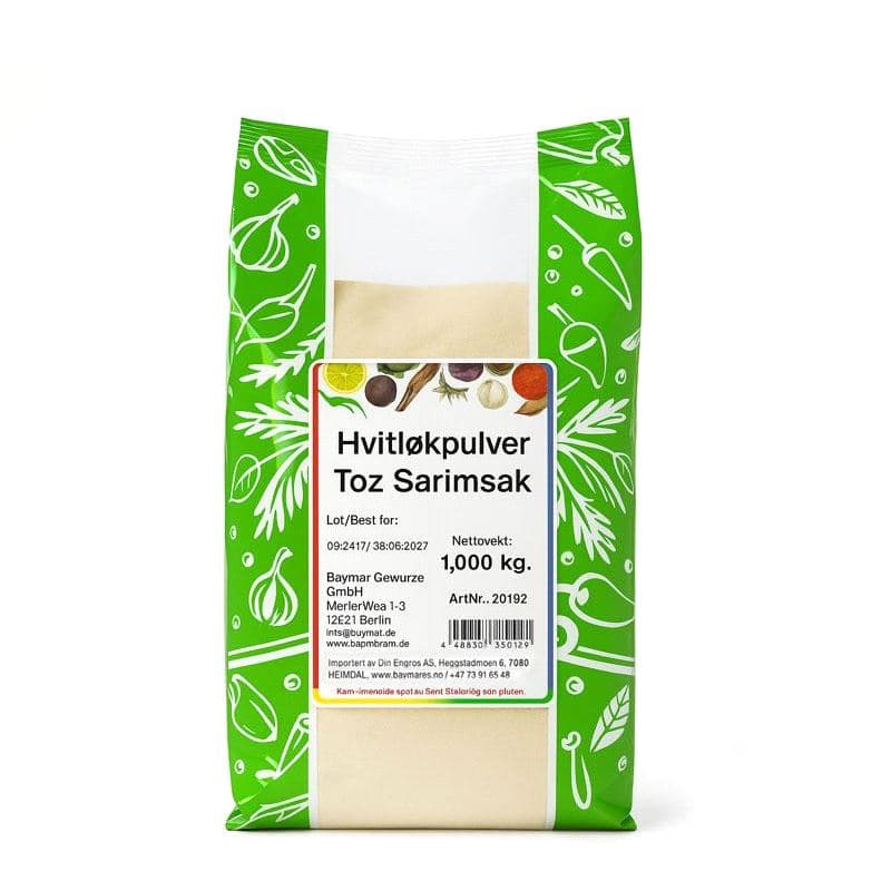 Hvitløkpulver 1KG BAY (10)